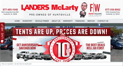 Desktop Screenshot of huntsvillepreowned.com